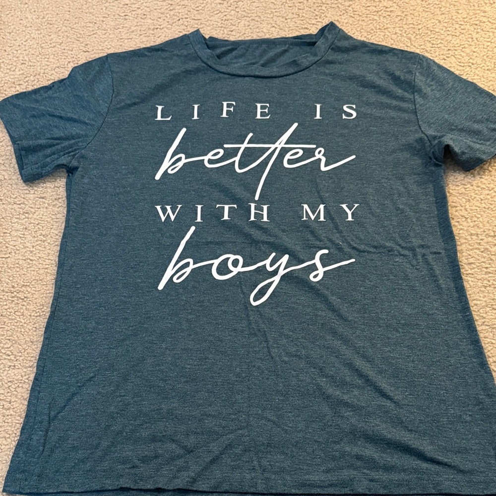 Blue Graphic Tee